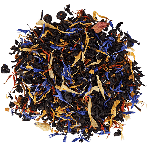 Grandma's Blueberry Organic Black Tea | Fraser Tea